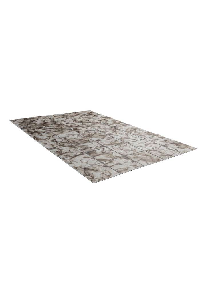 4' 11 x 7' 10 Cowhide - Patchwork Rug
