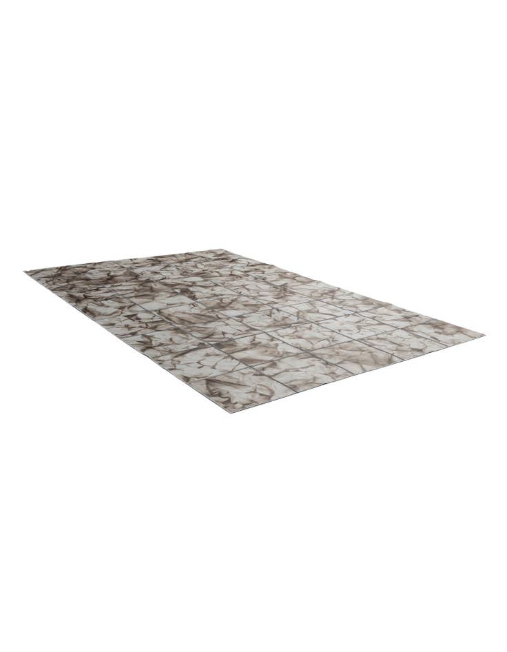 Detail image of 4' 11 x 7' 10 Cowhide - Patchwork Rug