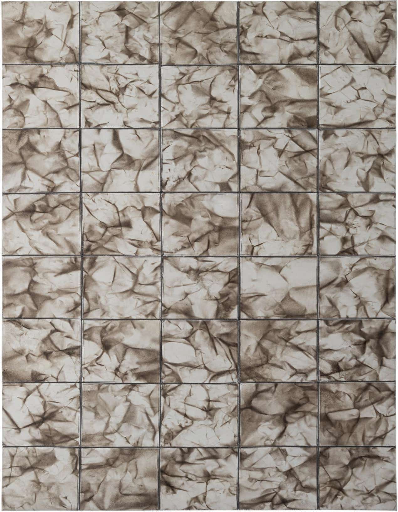 4' 11 x 7' 10 Cowhide - Patchwork Rug