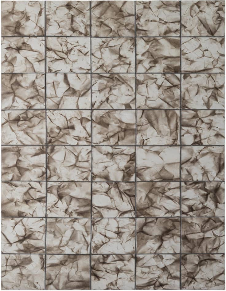 Detail image of 4' 11 x 7' 10 Cowhide - Patchwork Rug