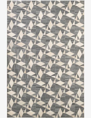 5' 3 x 7' 9 Cowhide - Patchwork Rug