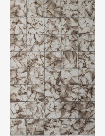 4' 11 x 7' 10 Cowhide - Patchwork Rug