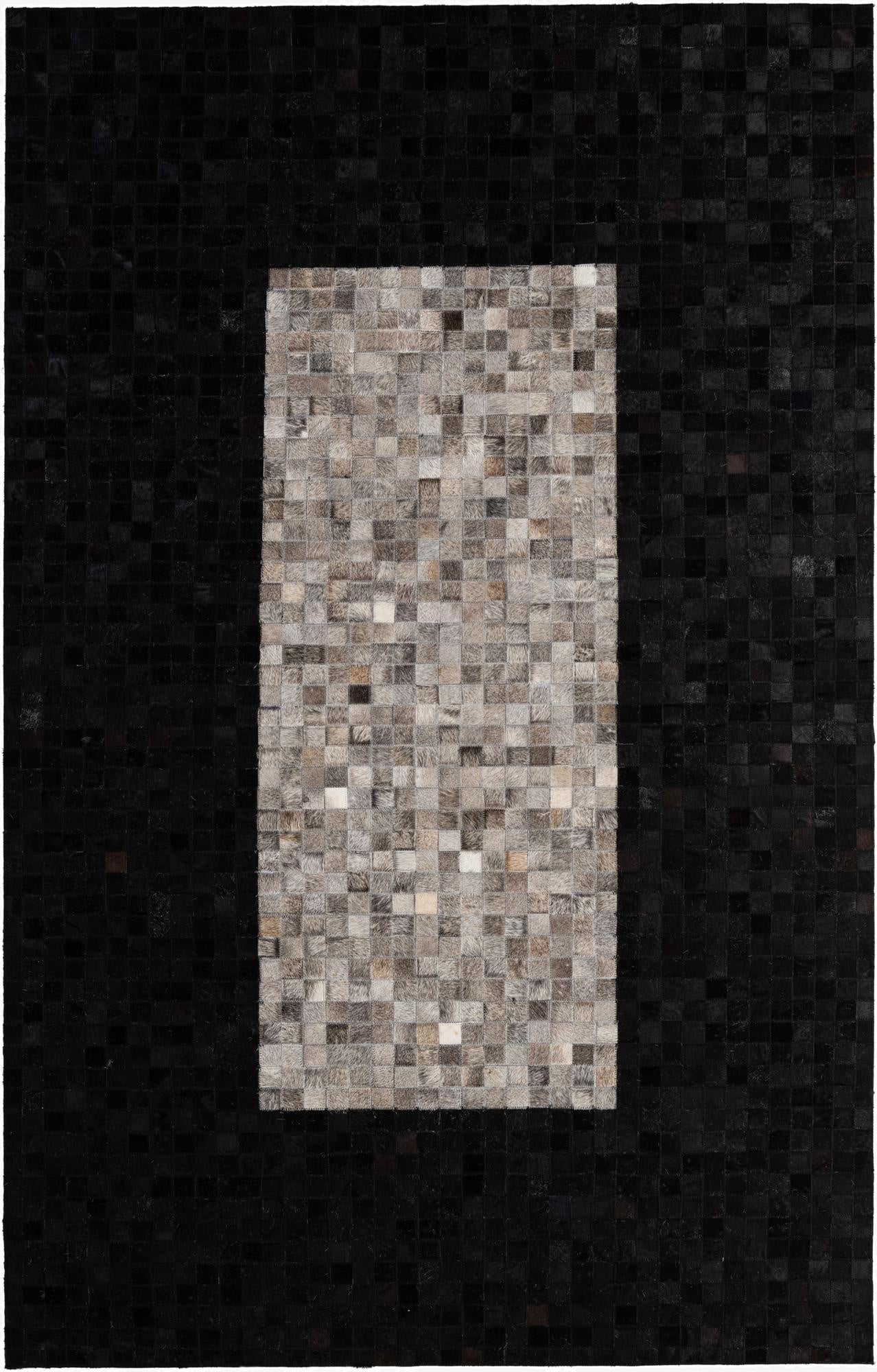 5' x 7' 11 Cowhide - Patchwork Rug