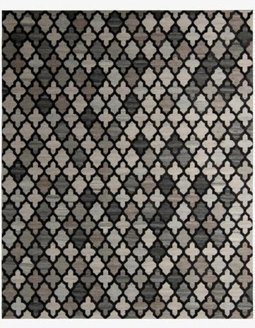 8' 1 x 9' 10 Cowhide - Patchwork Rug