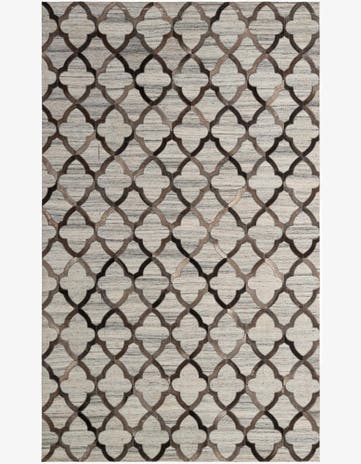 5' x 8' Cowhide - Patchwork Rug