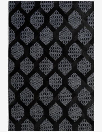 5' 4 x 7' 11 Cowhide - Patchwork Rug