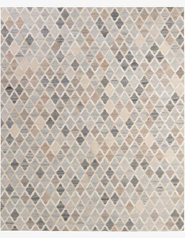 8' 1 x 9' 10 Cowhide - Patchwork Rug