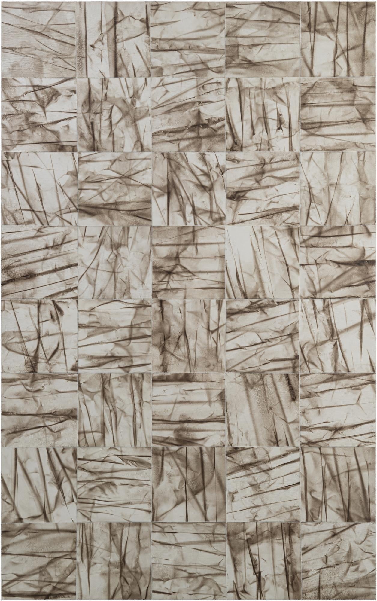 5' x 7' 11 Cowhide - Patchwork Rug