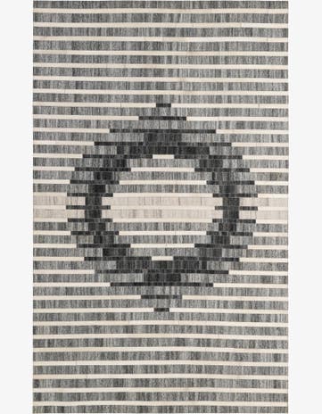 4' 11 x 7' 11 Cowhide - Patchwork Rug