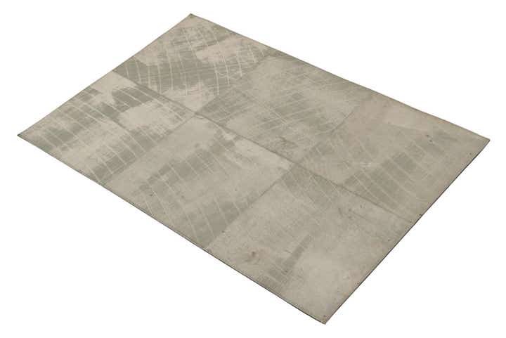 2' x 3' Cowhide Leather Rug