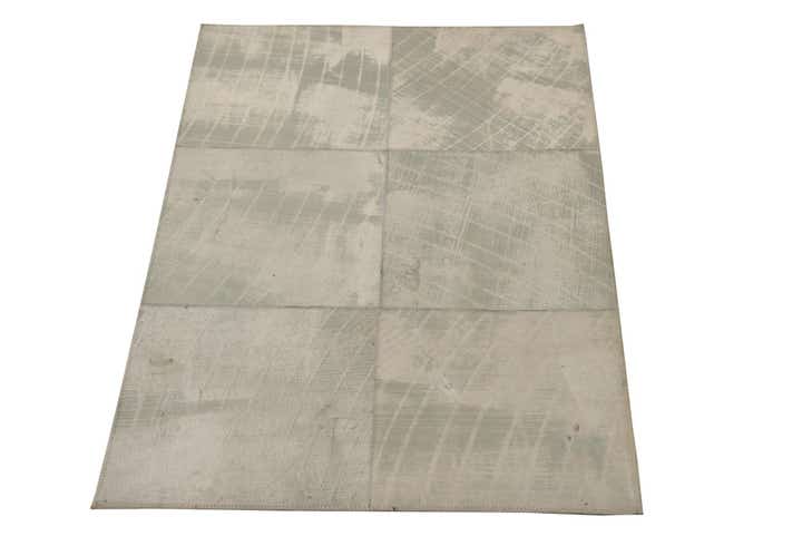 2' x 3' Cowhide Leather Rug