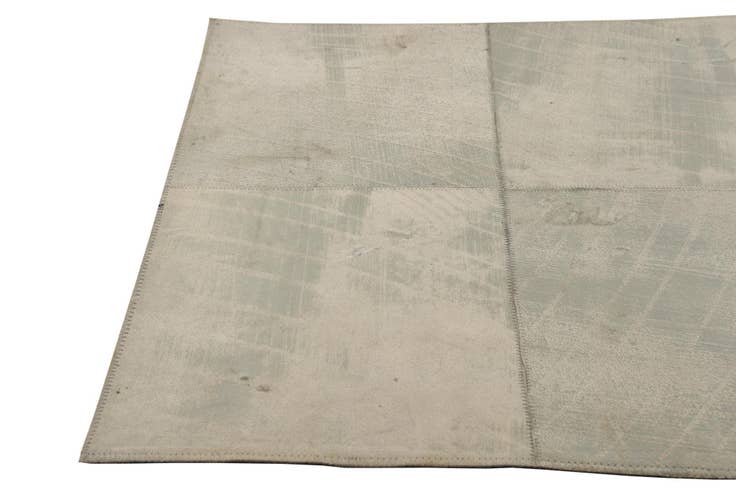 Detail image of 2' x 3' Cowhide Leather Rug