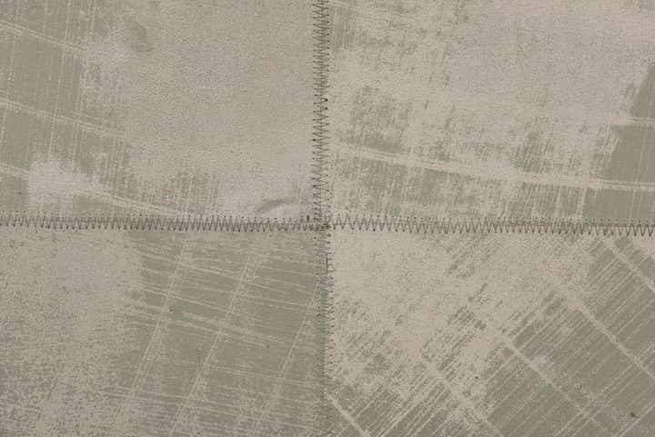 2' x 3' Cowhide Leather Rug