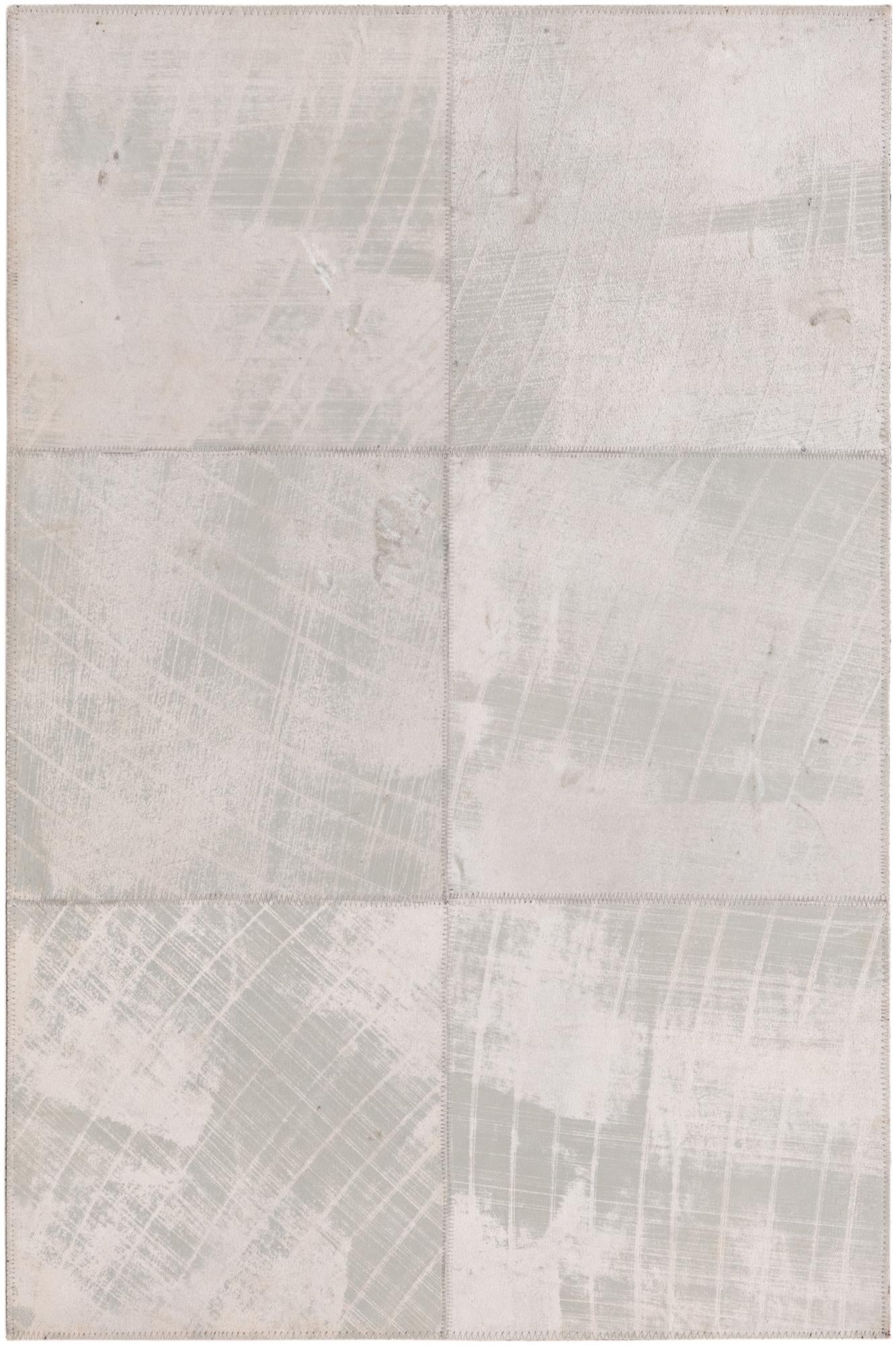 2' x 3' Cowhide Leather Rug
