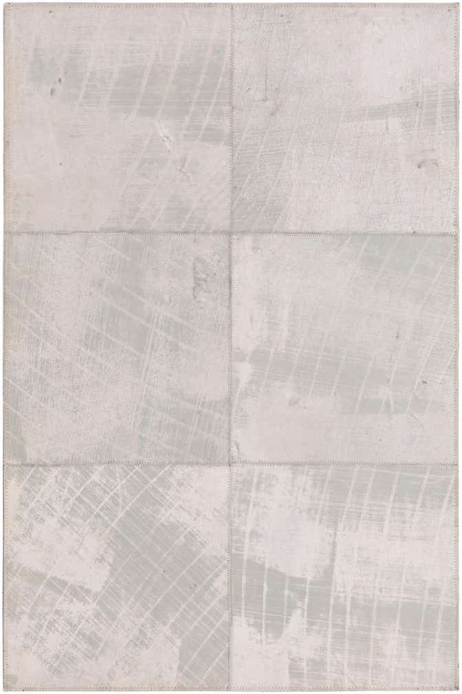 2' x 3' Cowhide Leather Rug