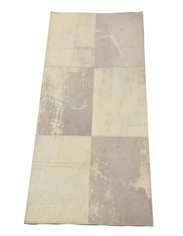 Detail image of 2' x 3' Cowhide Leather Rug