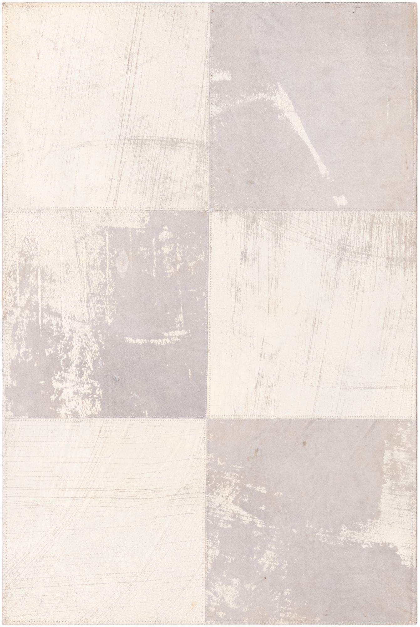2' x 3' Cowhide Leather Rug