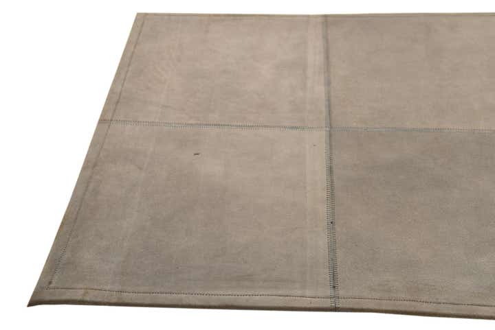 2' x 3' Cowhide Leather Rug