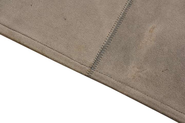 2' x 3' Cowhide Leather Rug