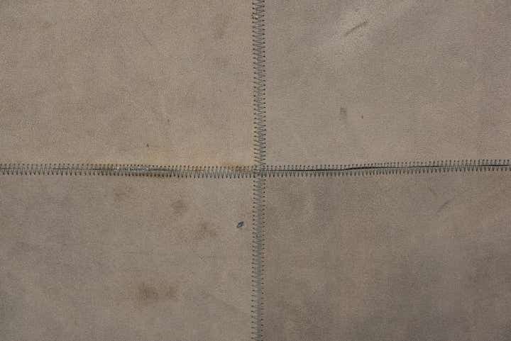 2' x 3' Cowhide Leather Rug