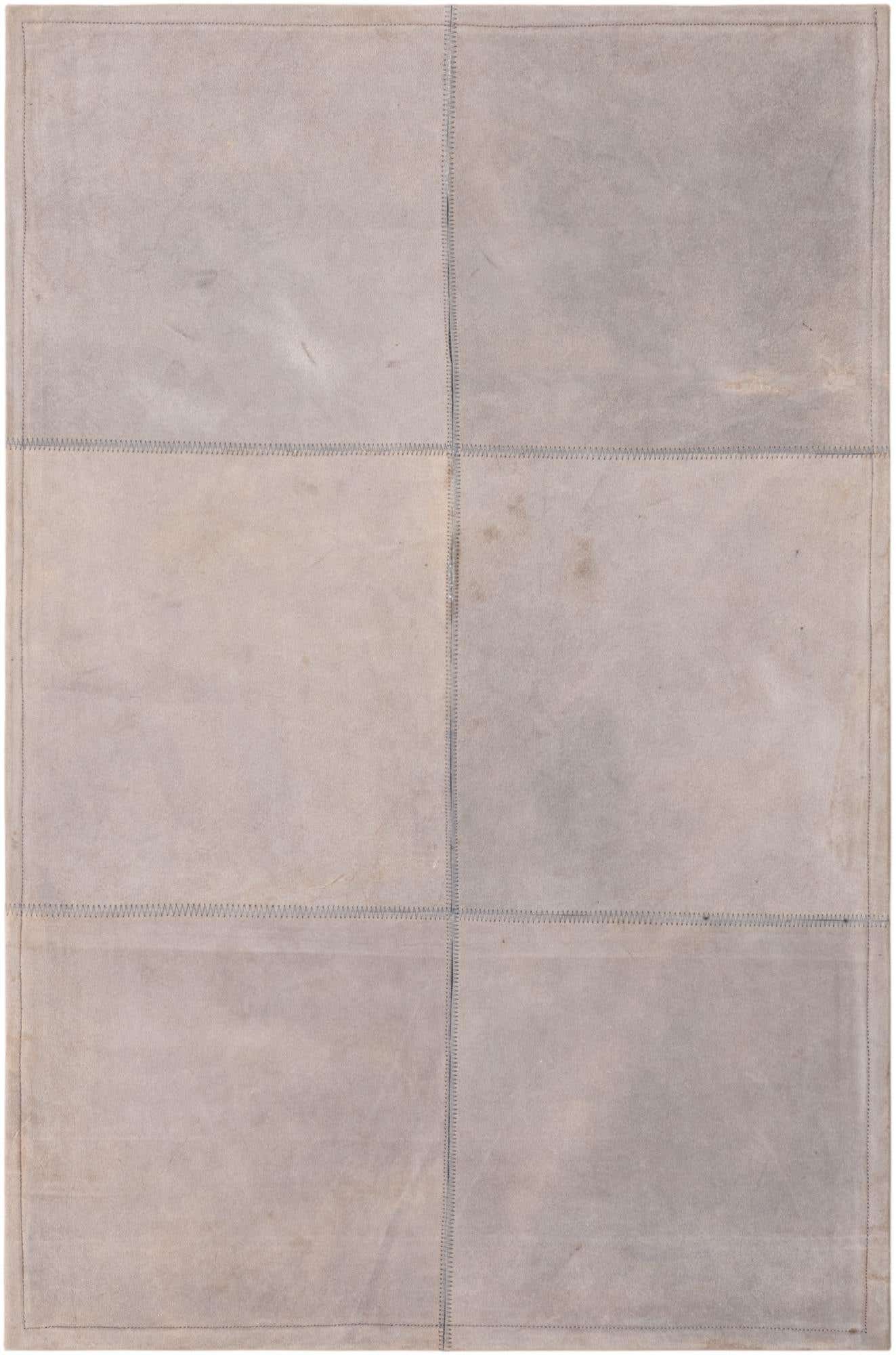 2' x 3' Cowhide Leather Rug