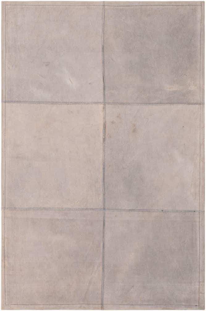 2' x 3' Cowhide Leather Rug