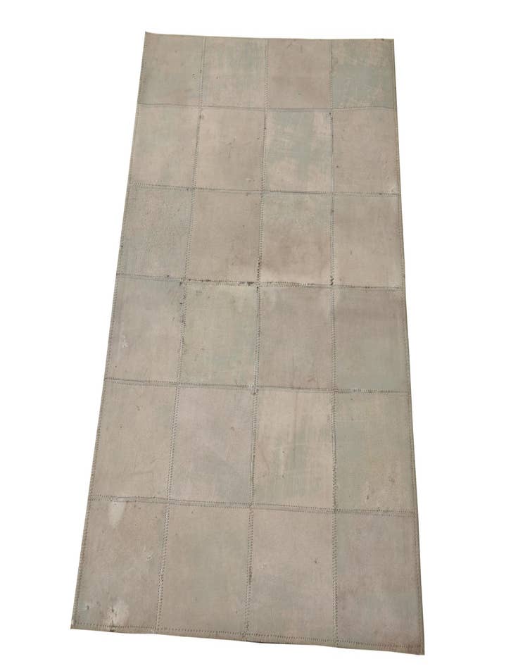 Detail image of 2' x 3' Cowhide Leather Rug