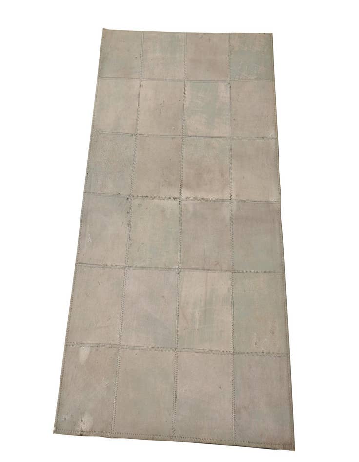 Detail image of 2' x 3' Cowhide Leather Rug