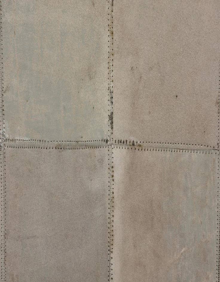 Detail image of 2' x 3' Cowhide Leather Rug