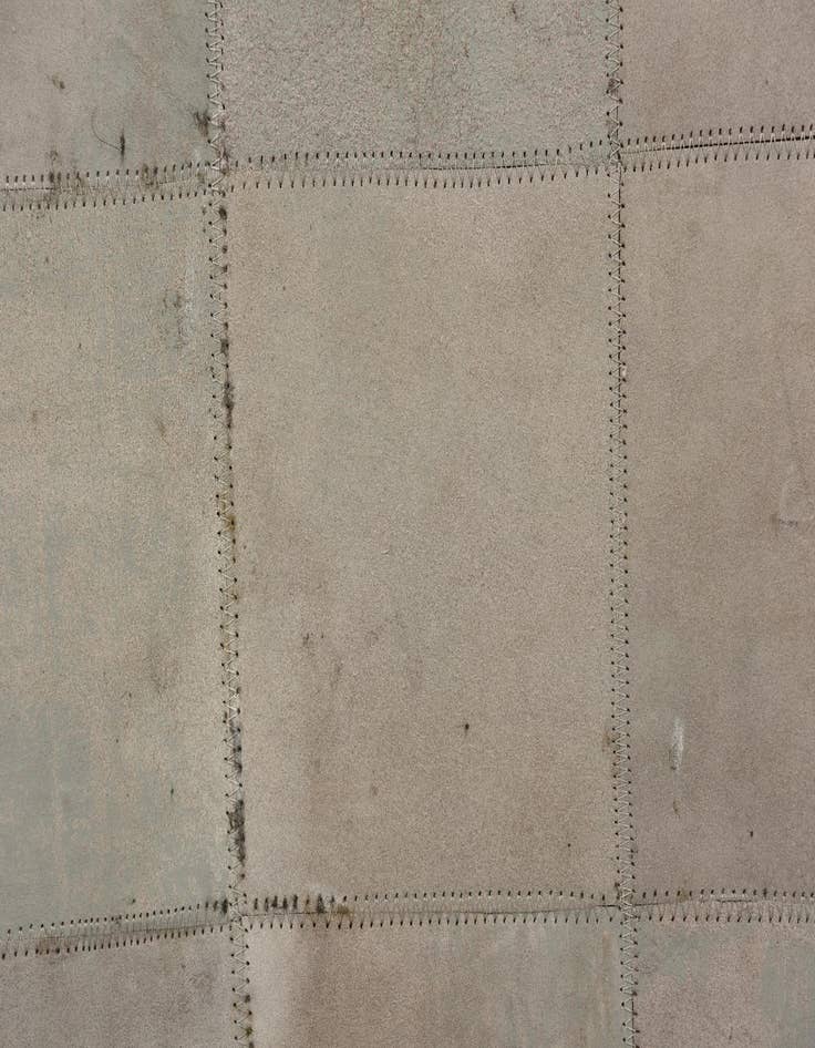 Detail image of 2' x 3' Cowhide Leather Rug