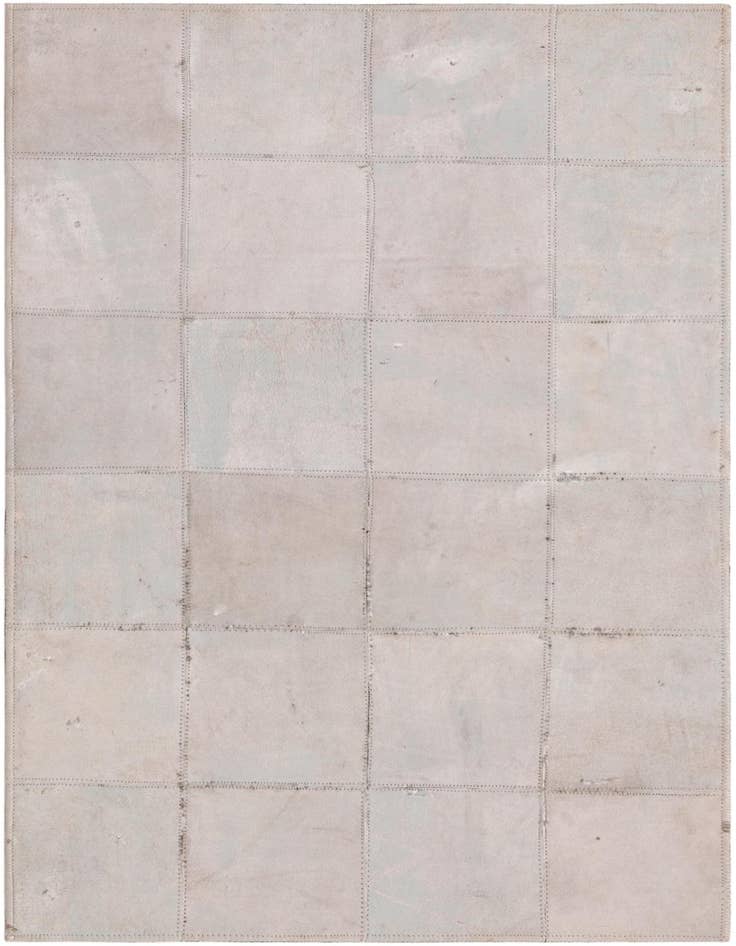 Detail image of 2' x 3' Cowhide Leather Rug