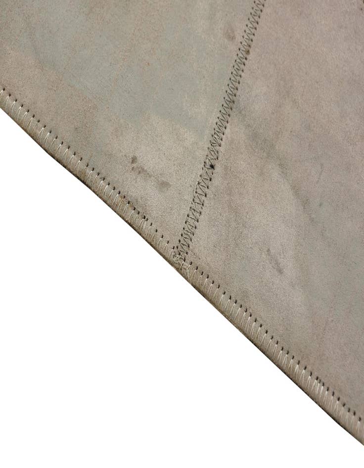 Detail image of 2' 1 x 3' 1 Cowhide Leather Rug
