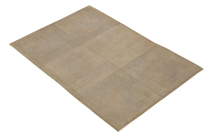 2' 1 x 3' 1 Cowhide Leather Rug