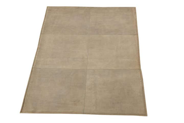 2' 1 x 3' 1 Cowhide Leather Rug