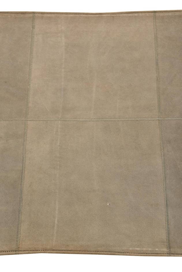 Detail image of 2' 1 x 3' 1 Cowhide Leather Rug