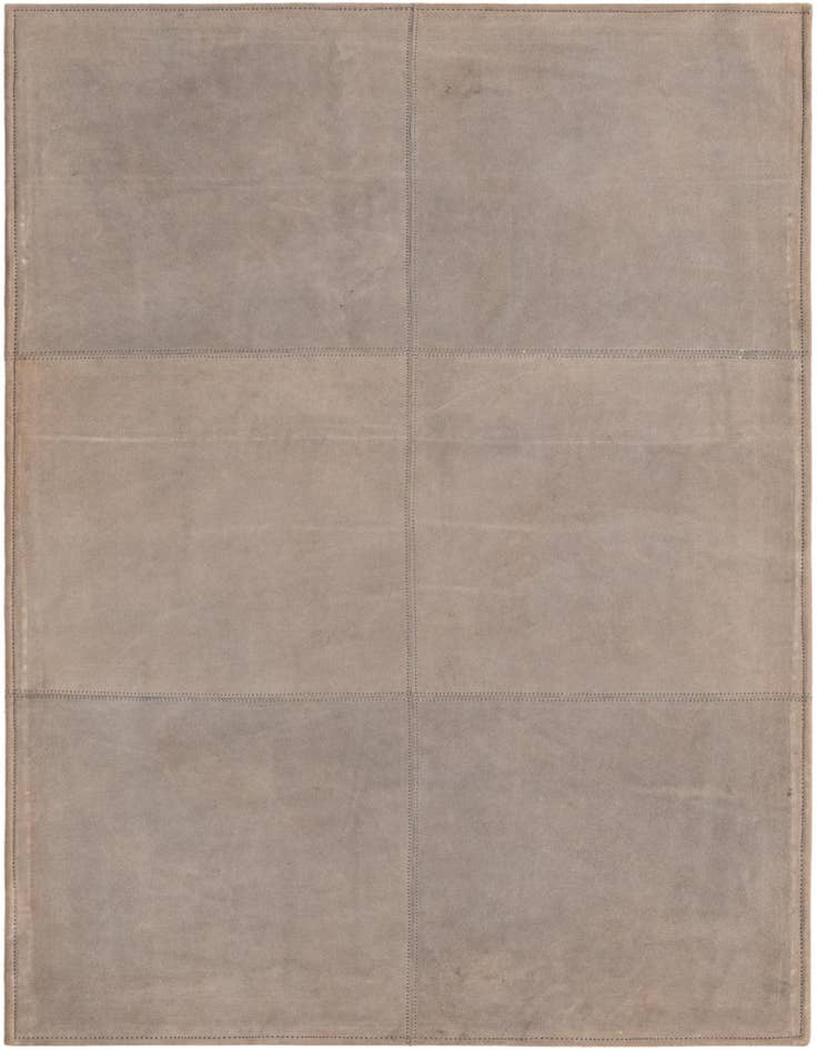 Detail image of 2' 1 x 3' 1 Cowhide Leather Rug