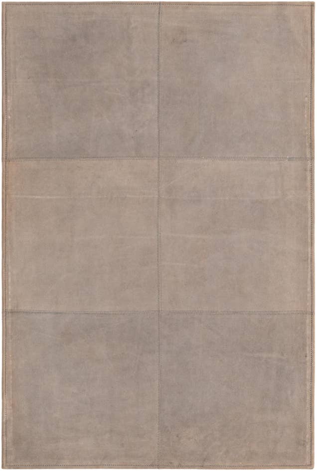 Detail image of 2' 1 x 3' 1 Cowhide Leather Rug