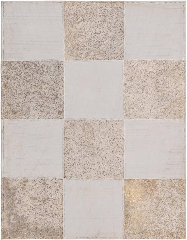 Detail image of 2' x 3' Cowhide Leather Rug