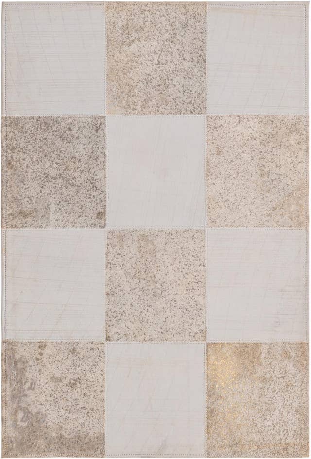 Detail image of 2' x 3' Cowhide Leather Rug
