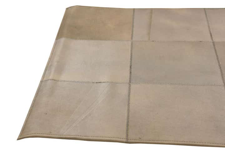 65cm x 95cm Cowhide Leather Teppich