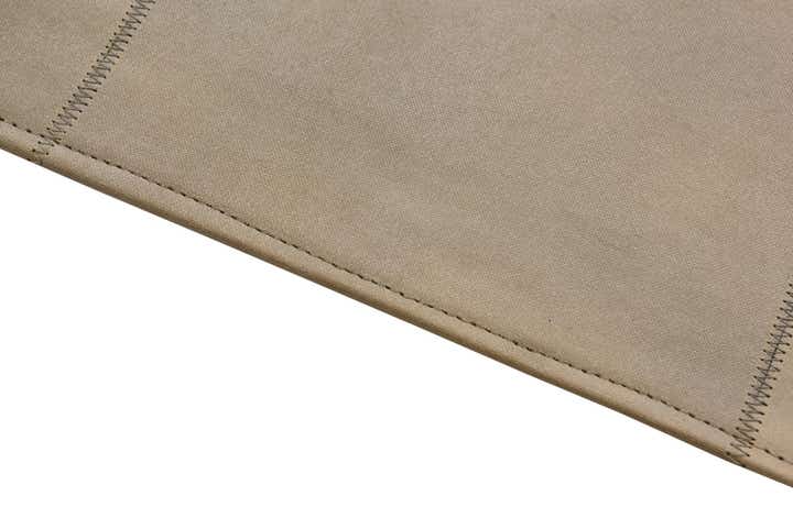 65cm x 95cm Cowhide Leather Teppich
