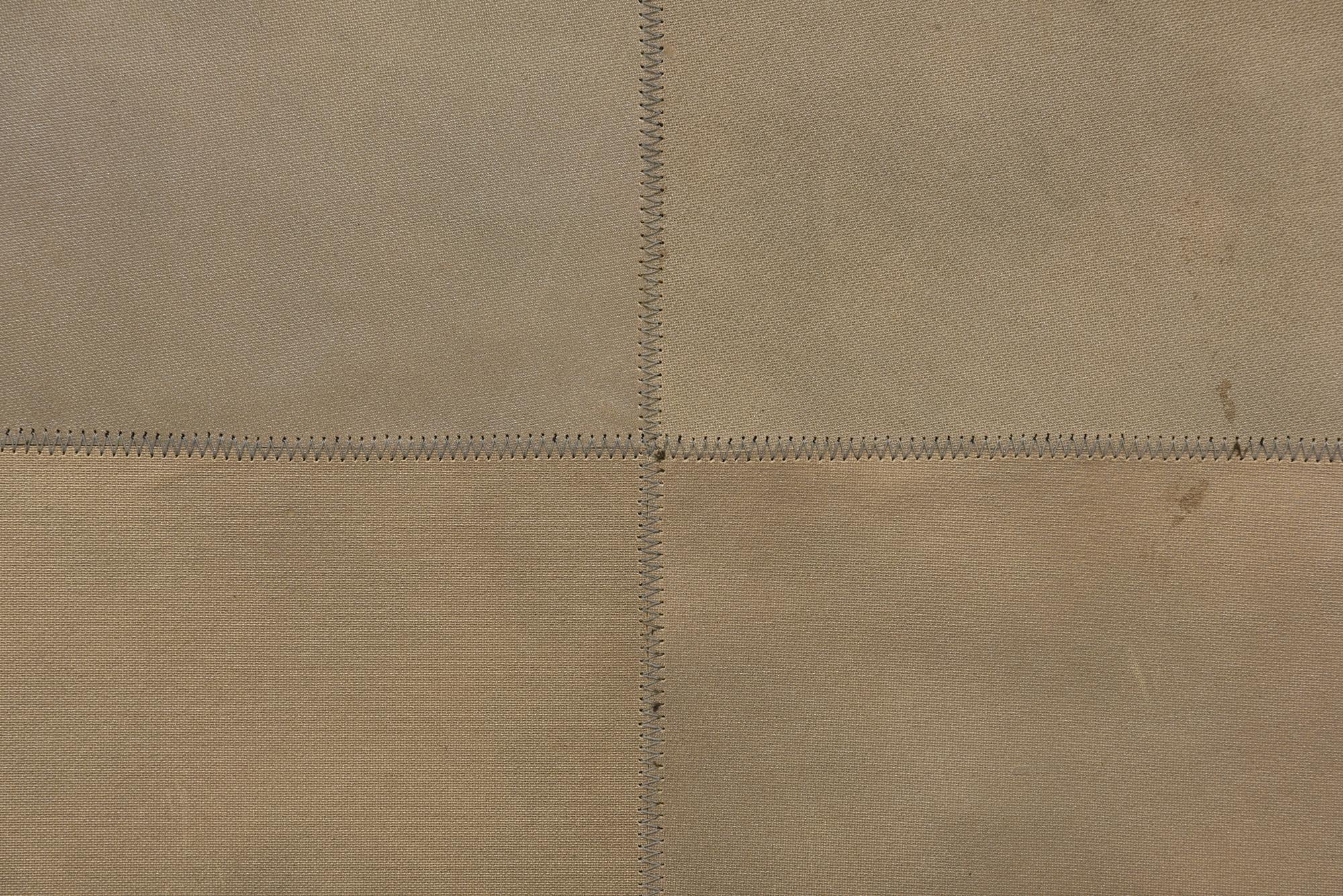 2' 1 x 3' 1 Cowhide Leather Rug