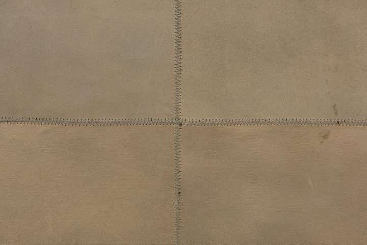 65cm x 95cm Cowhide Leather Teppich