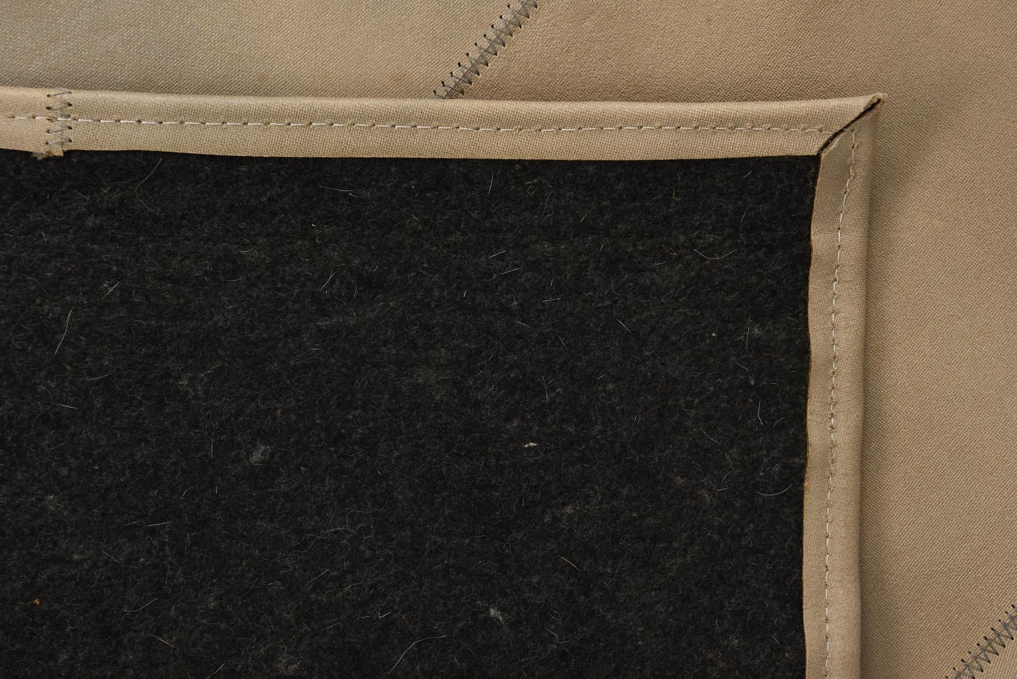 2' 1 x 3' 1 Cowhide Leather Rug