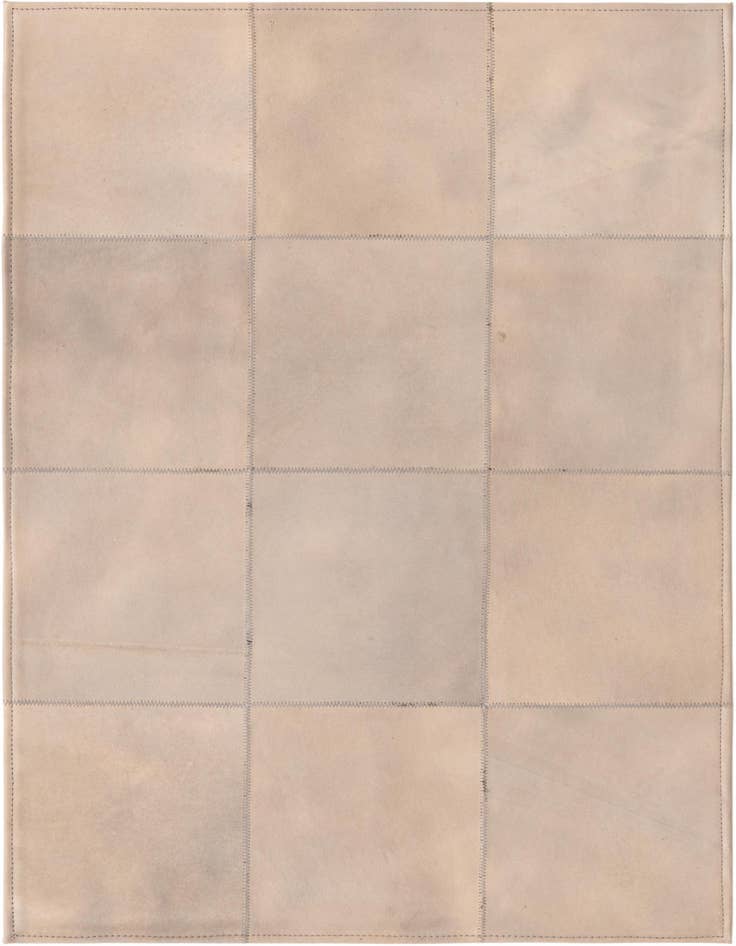 Detail image of 2' 1 x 3' 1 Cowhide Leather Rug