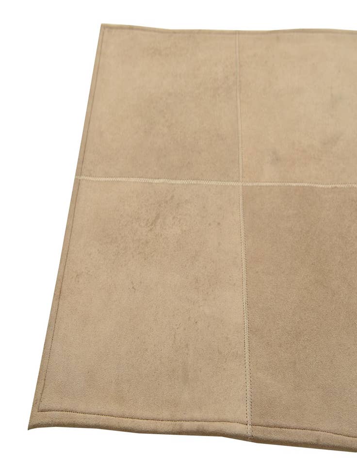 Detail image of 2' x 3' Cowhide Leather Rug