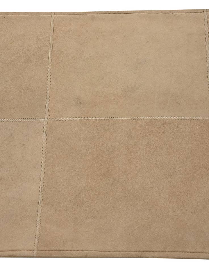 Detail image of 2' x 3' Cowhide Leather Rug