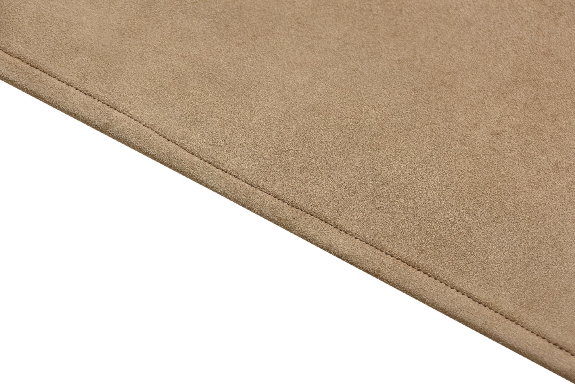2' x 3' Cowhide Leather Rug