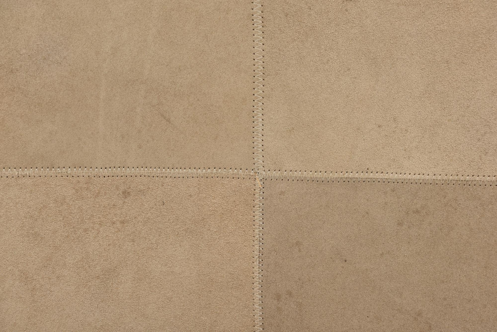 2' x 3' Cowhide Leather Rug