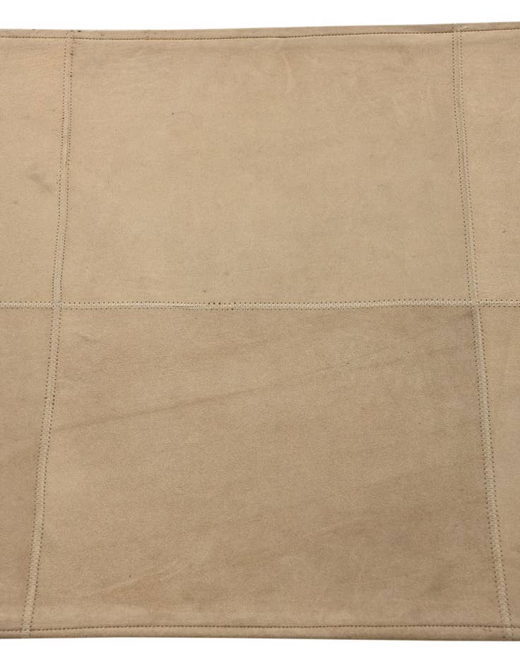 Detail image of 2' x 3' Cowhide Leather Rug